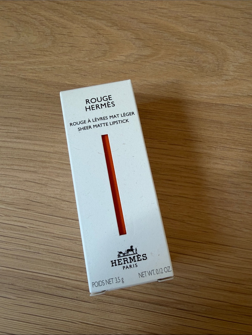 Hermes Limited Edition Rouge Nappa 73 Mat Leger - Sheer Matte Lipstick